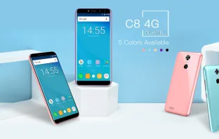 Oukitel C8 теперь поддерживает 4G, а стоит по-прежнему дешево