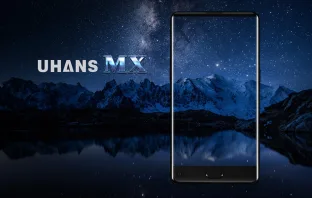 UHANS MX - похоже, самый дешевый безрамочный смартфон