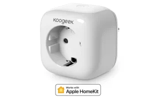 Умная Wi-Fi розетка Koogeek Smart Plus EU