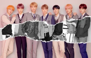 BTS K-Pop superheroes