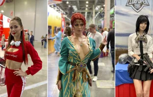 Девушки Игромира и Comic Con Ruissa 2019