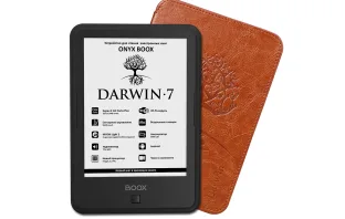 ONYX BOOX Darwin 7 - и текстовые, и аудиокниги в одном месте