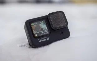 GoPro HERO 9 Black на морозе