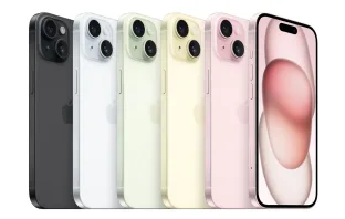 iPhone 15 цвета