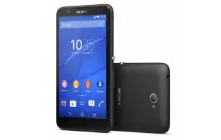 Черный Sony Xperia E4