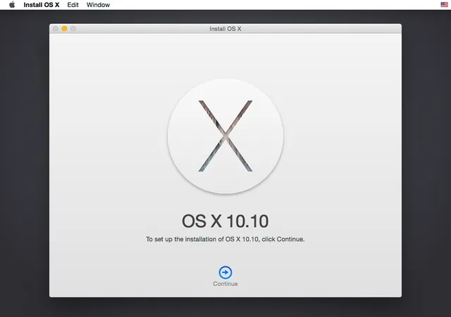 Установка Mac OS X Yosemite