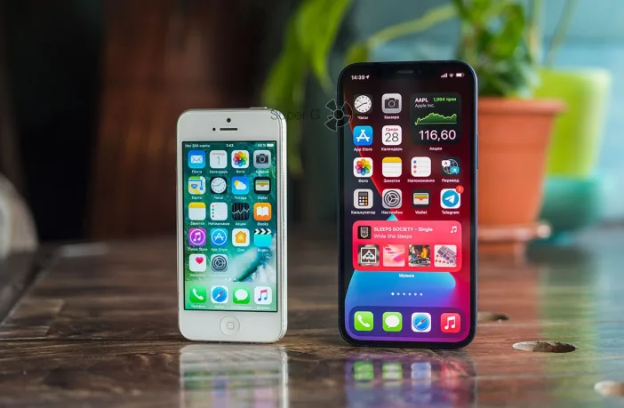 Отличия iPhone 12 от iPhone 5