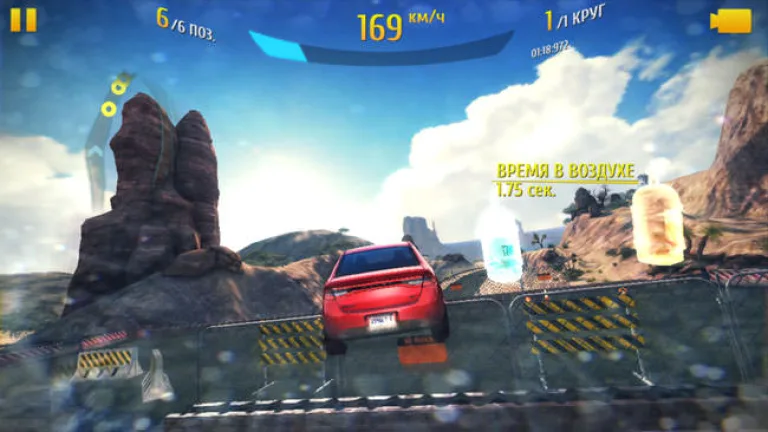 Asphalt 8 на Samsung Galaxy S6 Edge 2