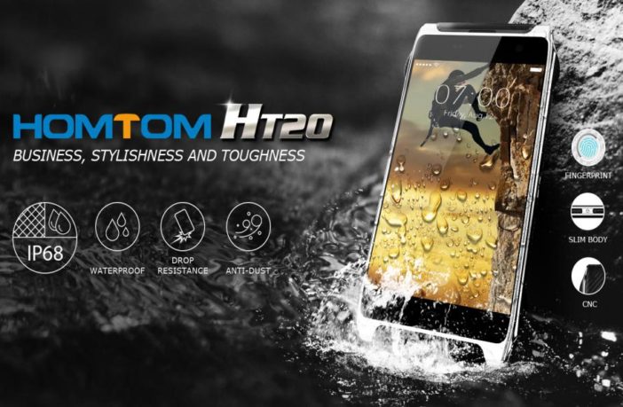Homtom HT20 – первый защищенный смартфон производителя