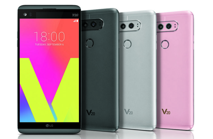 LG V20 - цветовые варианты