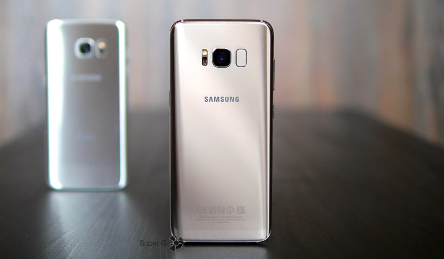 Samsung Galaxy S7 Edge и Samsung S8 - удобство использования