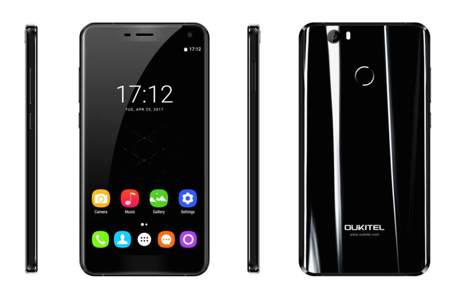 Oukitel U11 Plus глянцевый черный цвет