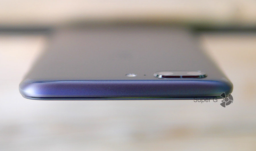 Верхний торец OnePlus 5- пустой