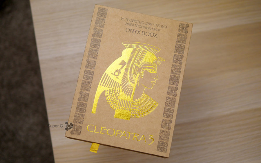 Коробка из-под ONYX BOOX Cleopatra 3