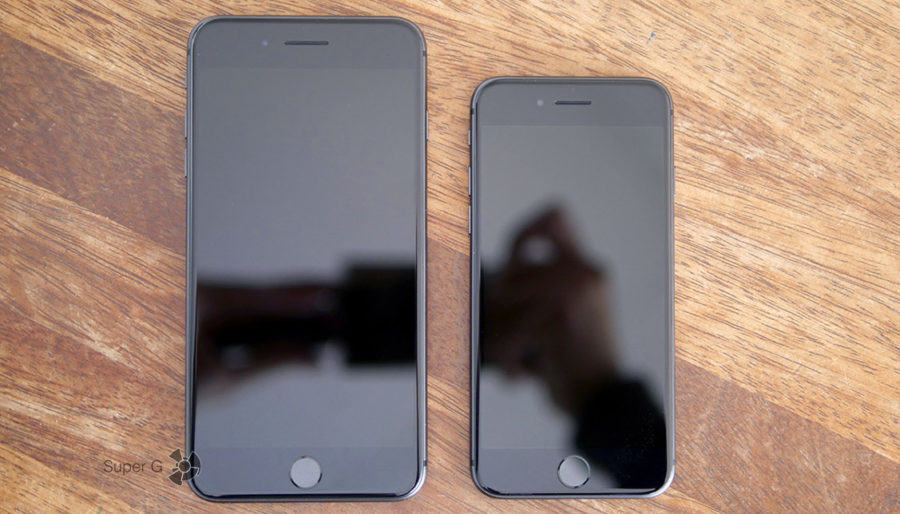 Сравнение iPhone 8 Plus и iPhone 8 (2)