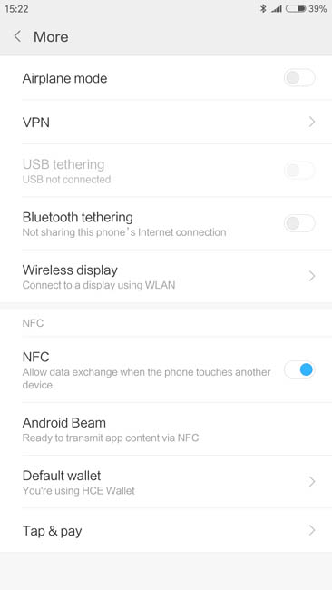 Как включить Android Pay на Xiaomi Mi Note 3