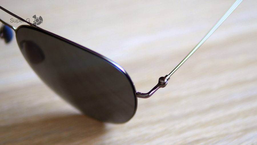Дужка в Xiaomi TS Anti-UV Nylon Sunglasses выполнена из стали