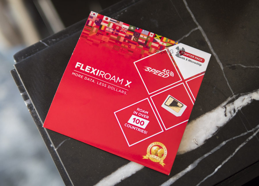 Стандартный пакет Flexiroam с микрочипом для роуминга за границей