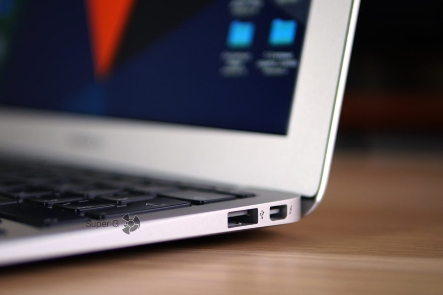 Полноразмерные USB порты в MacBook Air