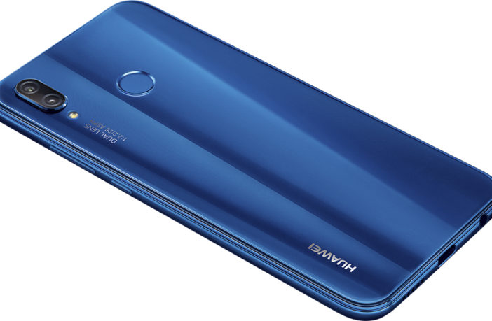 Купить Huawei Nova 3E (в синем цвете)