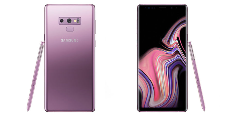 Samsung Galaxy Note 9 розовый