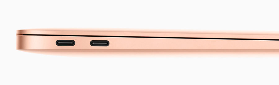MacBook Air 2018 разъёмы