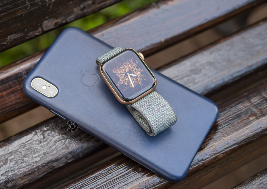 Apple Watch Series 4 подключение к iPhone Xs Max