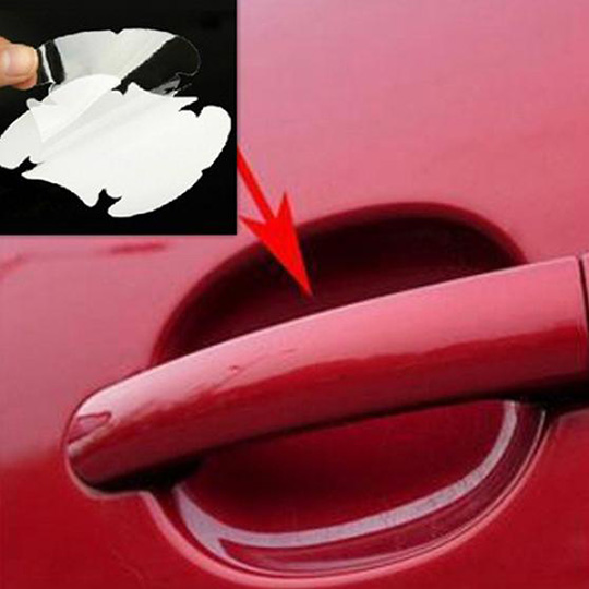 Как убрать царапины за дверной ручки авто