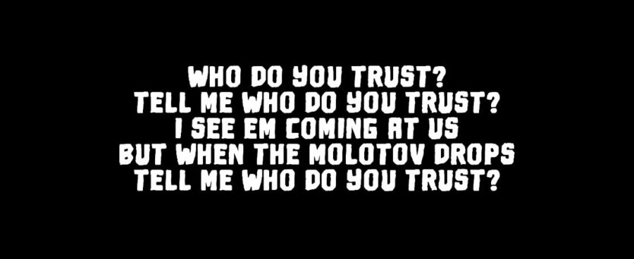 Who do you trust текст - припев