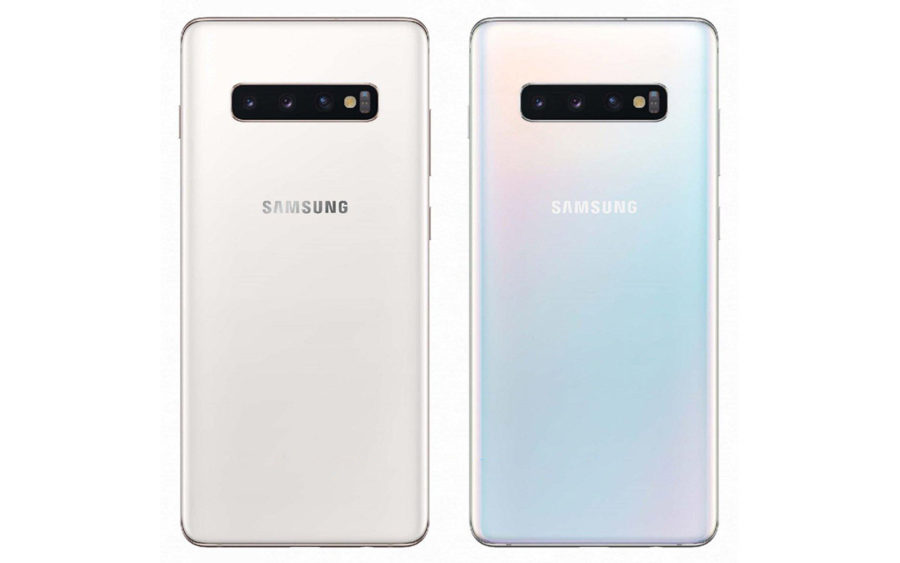 Три задние камеры Samsung Galaxy S10+