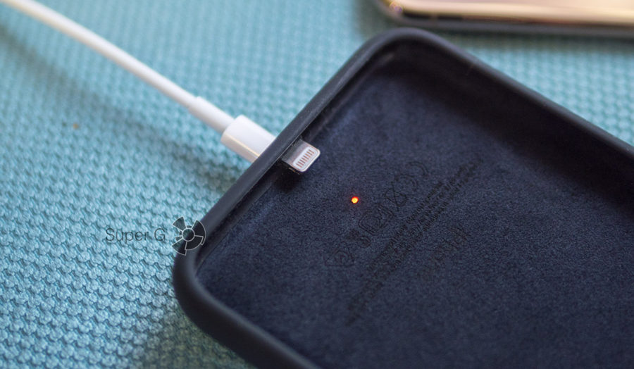 Зарядка чехла Smart Battery Case для iPhone XS Max
