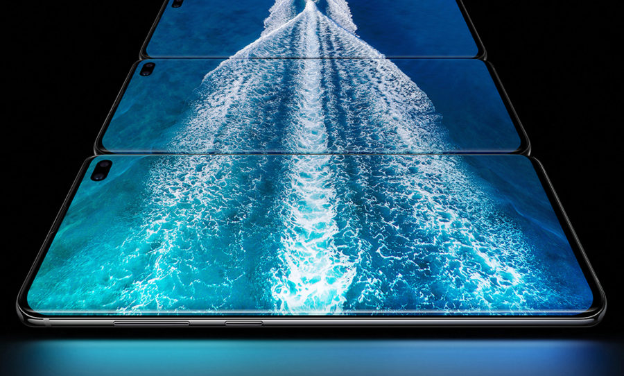 Samsung Galaxy S10 экран