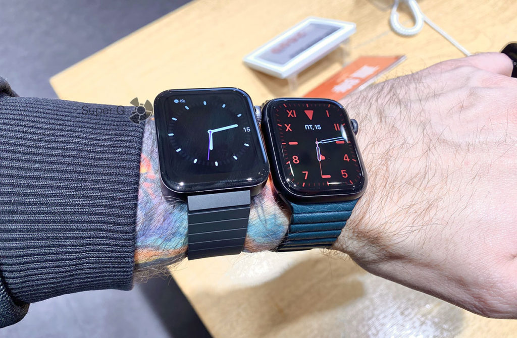 Xiaomi Mi Watch и Apple Watch Series 5