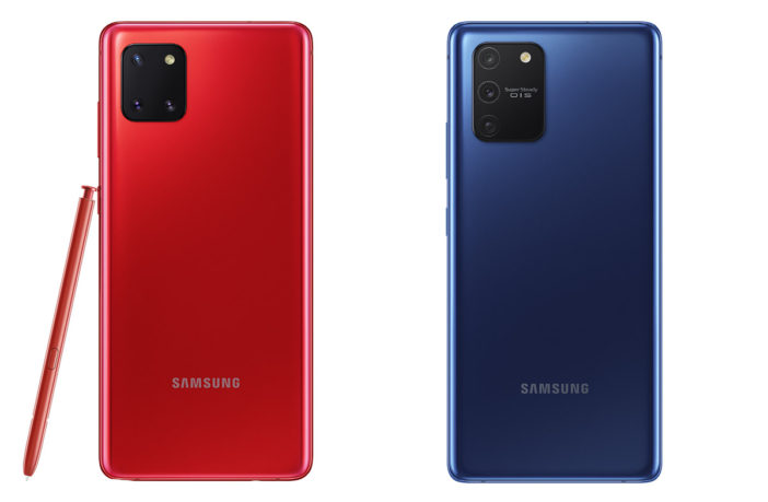Samsung Galaxy S10 Lite и Galaxy Note10 Lite - характеристики и отличия