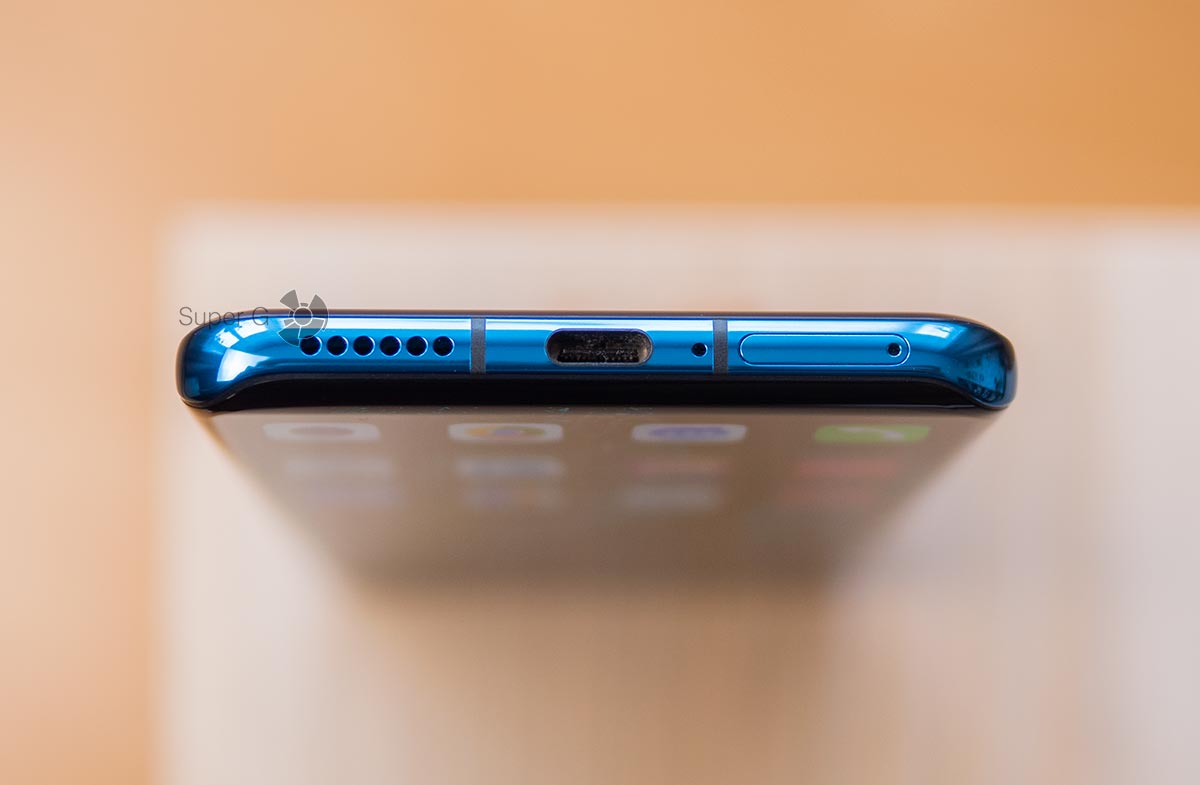 Huawei P40 Pro USB-C порт и один динамик