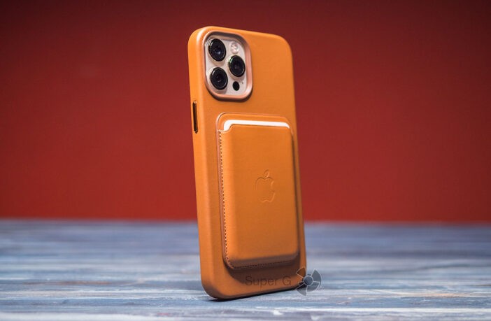 Кожаный чехол и кошелек для iPhone 12 Pro Max