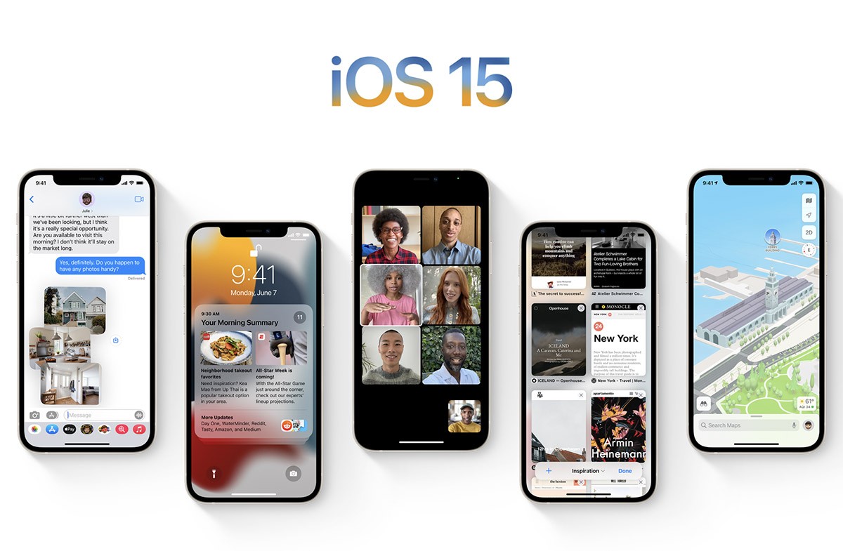 15 ios iOS 15