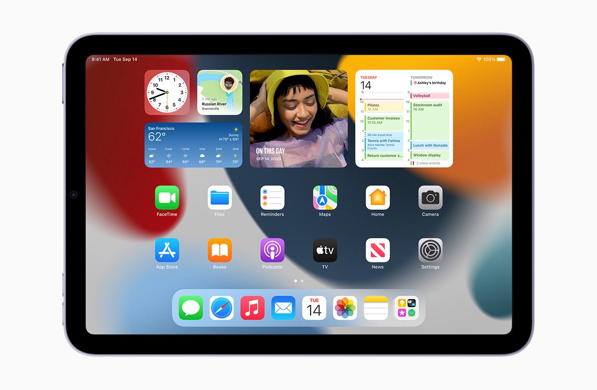iPad mini 6 2021 iPadOS 15