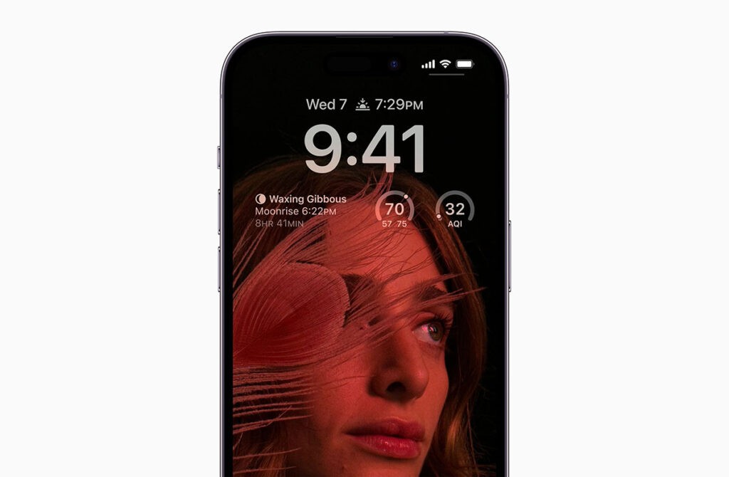 Apple iPhone 14 Pro Always-on Display