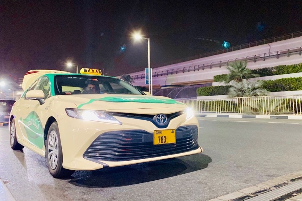 Dubai Taxi Toyota