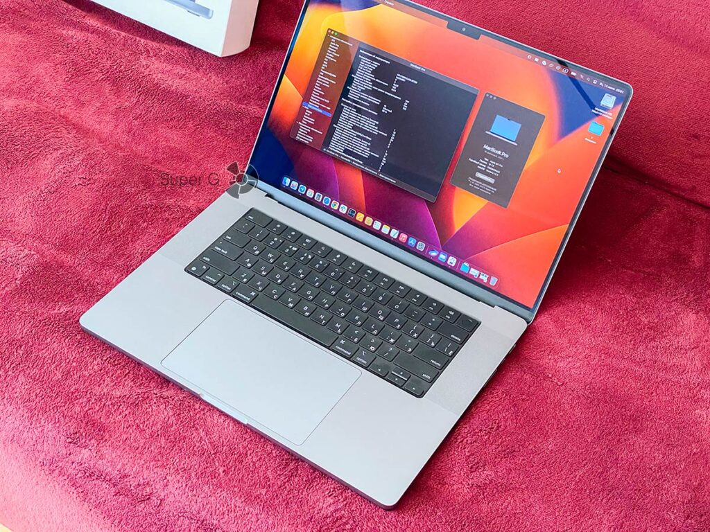 MacBook Pro 16 M1 Pro характеристики