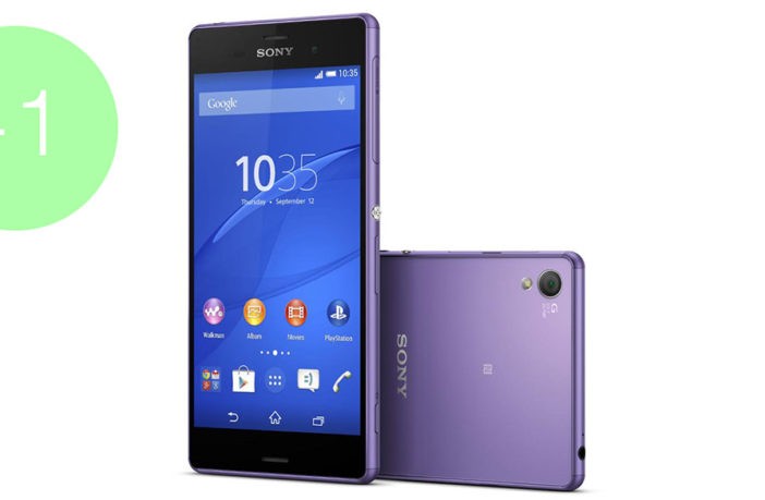 Sony Xperia Z3 фиолетовый
